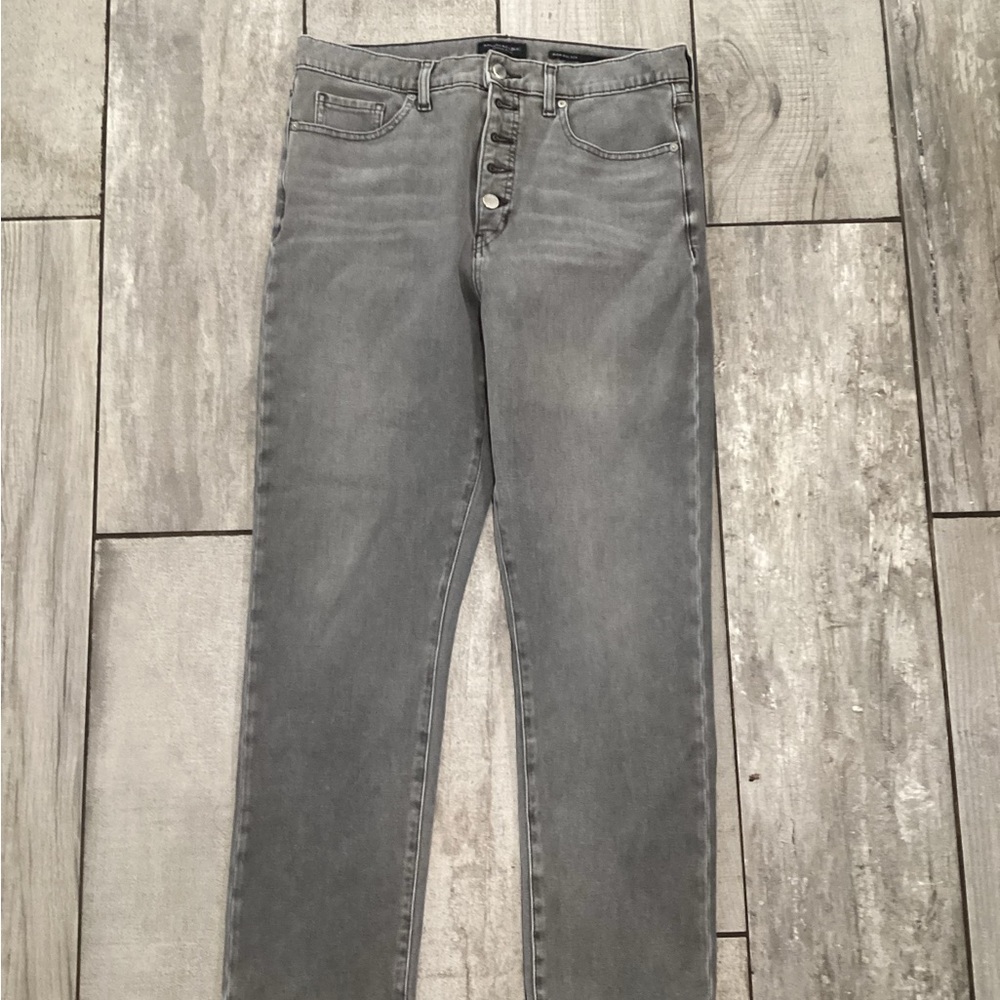 Banana Republic High-Rise Slim Gray Jeans size 31.  #37